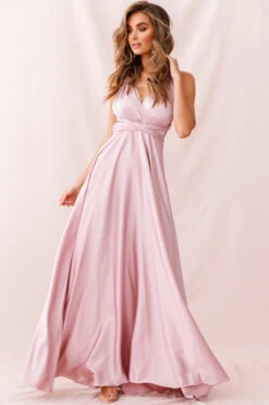 Ariana Multiway Maxi Dress Blush -Bridal Dr. Denim Store 23688b16 blush 2