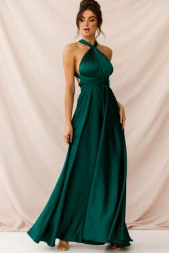 Ariana Multiway Maxi Dress Green Jade -Bridal Dr. Denim Store 23688b16 jade 4
