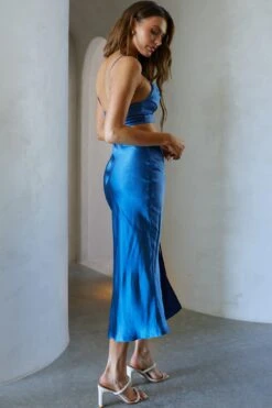 Well Versed Split Midi Skirt Navy 17 Well Versed Split Midi Skirt Navy -Bridal Dr. Denim Store 27595DS36 S 20NAVY 9