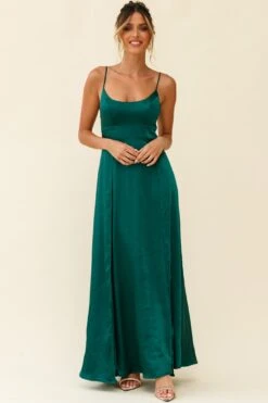 Joanne Empire Waist Maxi Dress Jade -Bridal Dr. Denim Store 62376B JADE 3