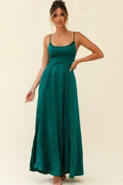 Joanne Empire Waist Maxi Dress Jade -Bridal Dr. Denim Store 62376B JADE 7