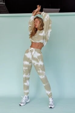 Low Key Drawstring Ribbed Pants Green 14 Low Key Drawstring Ribbed Pants Green -Bridal Dr. Denim Store 63323B B 20GREEN 7