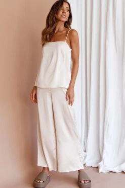 Hotel California Straight Leg Pants Stone -Bridal Dr. Denim Store CM1481J01 P 20STONE 7