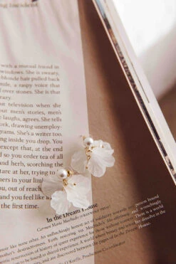 Earth Angel Petal Earrings Gold -Bridal Dr. Denim Store ER0151 20GOLD 6