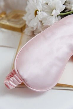 Sweet Dreams Satin Eye Mask Pink 8 Sweet Dreams Satin Eye Mask Pink -Bridal Dr. Denim Store EYE001 20PINK 4