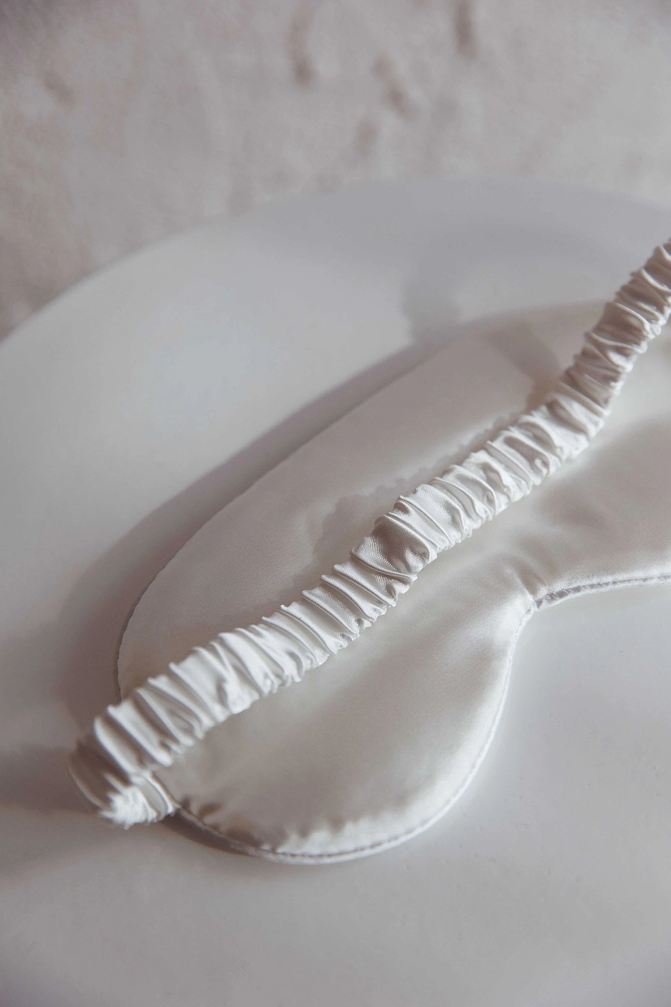 Sweet Dreams Satin Eye Mask White 2 Sweet Dreams Satin Eye Mask White - Image 2