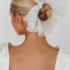 Hoda Lace Scrunchie White