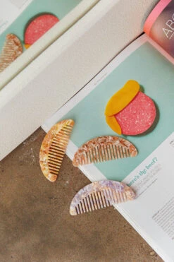 Willow Polished Comb Yellow -Bridal Dr. Denim Store HA0074 20YELLOW 5