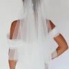 Marina Pearl Accent Veil White