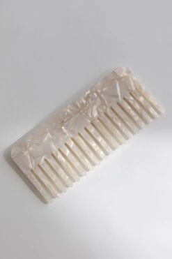 Hadley Marbled Comb White