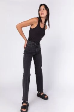 Dr. Denim Dr Denim Echo Jeans Concrete Black -Bridal Dr. Denim Store SLDD001CONCRETEBLACK 4