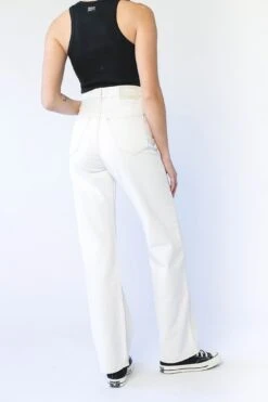 Dr. Denim Dr Denim Echo Jeans Light Ecru -Bridal Dr. Denim Store SLDD001LIGHTECRU 5