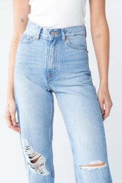 Dr. Denim Dr Denim Echo Jeans Empress Sky Blue Rip 9 Dr. Denim Dr Denim Echo Jeans Empress Sky Blue Rip -Bridal Dr. Denim Store SLDD001SKYBLUE 4