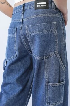 Dr. Denim Dr Denim Faye Worker Pebble Mid Stone -Bridal Dr. Denim Store SLDD004PEBBLEMIDSTONE 4