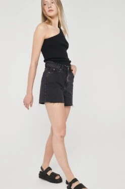 Dr. Denim Dr Denim Nora Shorts Black Retro -Bridal Dr. Denim Store SLDD005BLACKRETRO 7