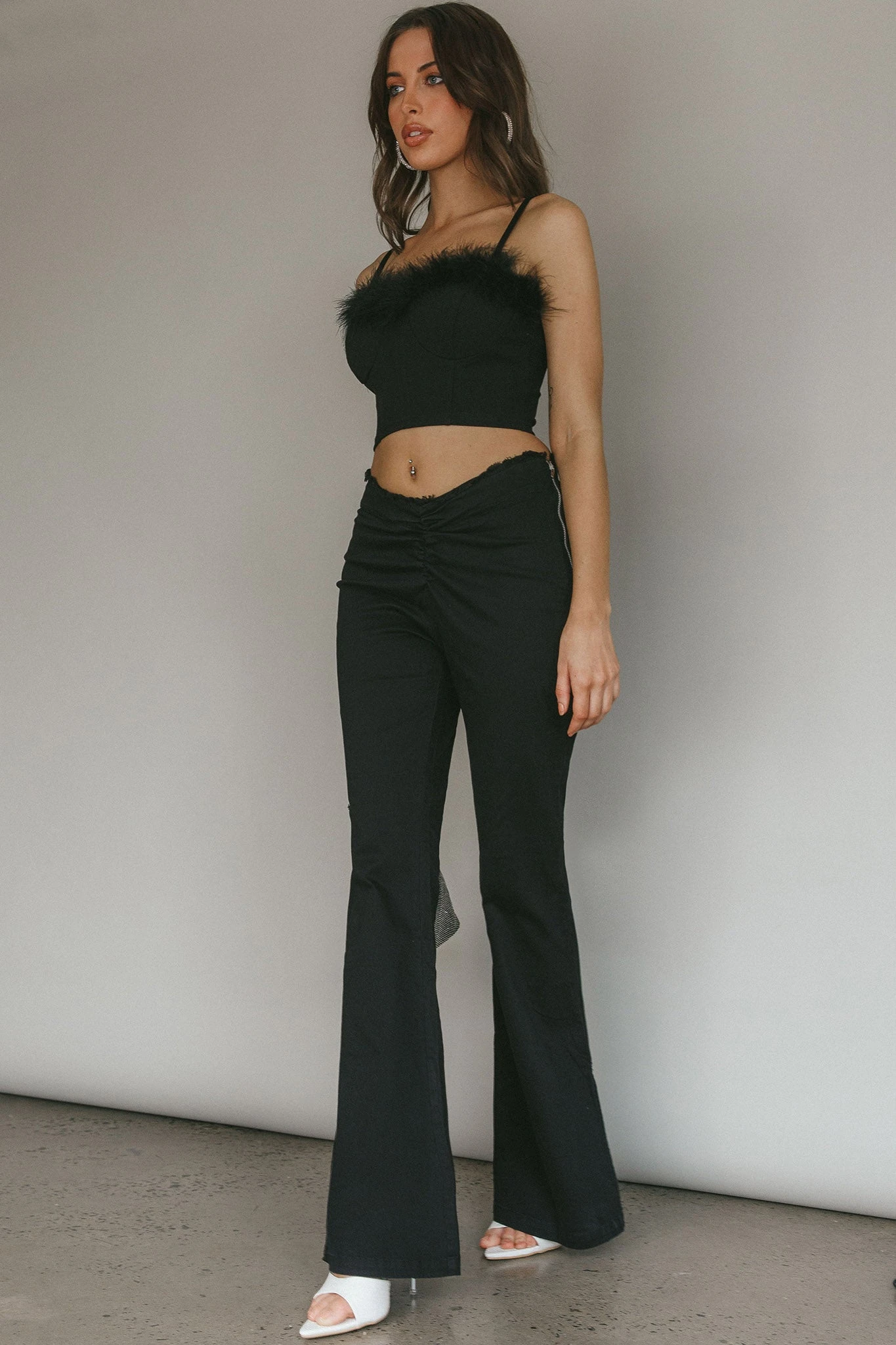 Mahla Flared Pants Black 5 Mahla Flared Pants Black - Image 5