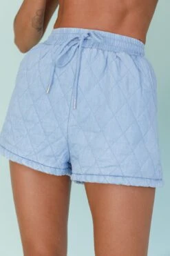 Katana Puffer Shorts Blue 11 Katana Puffer Shorts Blue -Bridal Dr. Denim Store SLS12446P 20BLUE 4