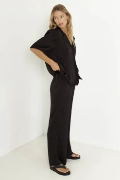 SNDYS Hallie Pant Black -Bridal Dr. Denim Store SLSFP103 20BLACK 7