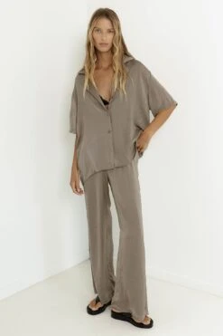 SNDYS Hallie Pant Olive -Bridal Dr. Denim Store SLSFP103 20OLIVE 5