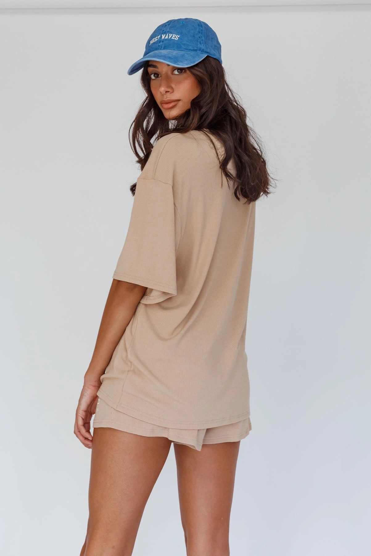 On Track SL Logo Shorts Camel 2 On Track SL Logo Shorts Camel - Image 2