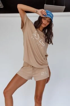 On Track SL Logo Shorts Camel 12 On Track SL Logo Shorts Camel -Bridal Dr. Denim Store SLST3056D B 20CAMEL 5