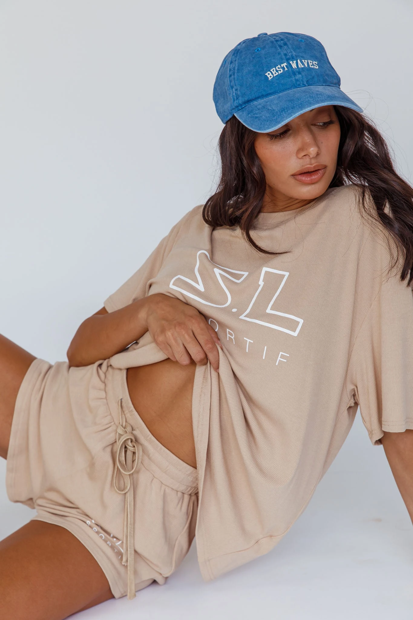 On Track SL Logo Shorts Camel 6 On Track SL Logo Shorts Camel - Image 6