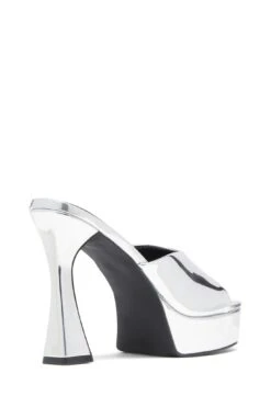 Therapy Fierce Mule Silver -Bridal Dr. Denim Store SLTH018 20SILVER 4