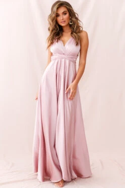Ariana Multiway Maxi Dress Blush -Bridal Dr. Denim Store photo 10 23688b16 blush