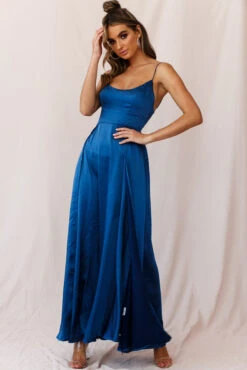 Joanne Empire Waist Maxi Dress Navy -Bridal Dr. Denim Store photo 964 62376b midnight blue